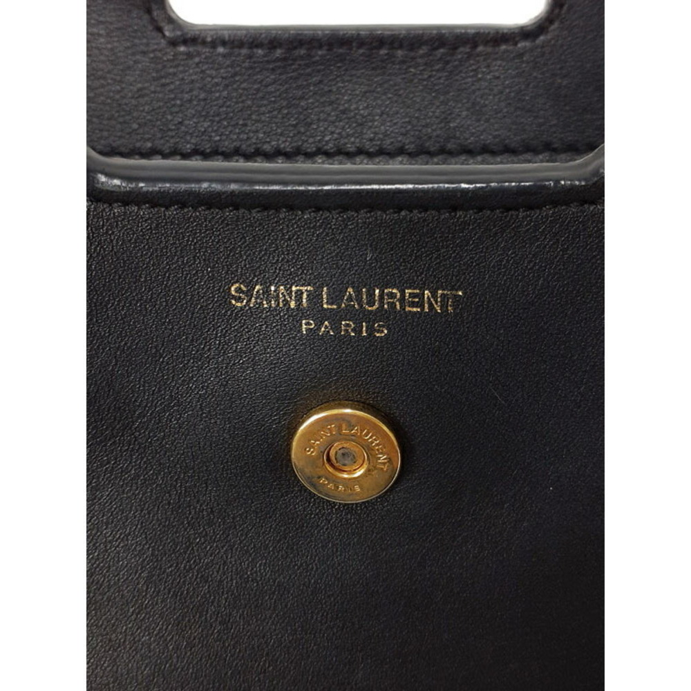 SAINT LAURENT PARIS Cabas 2WAY Leather Handbag - Picture 8 of 9